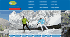 Desktop Screenshot of langlauf.co.at